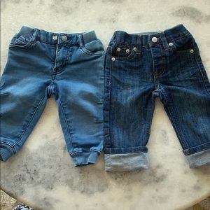👖2 PAIR BABY LEVI’S LIKE NEW! 12M👖
